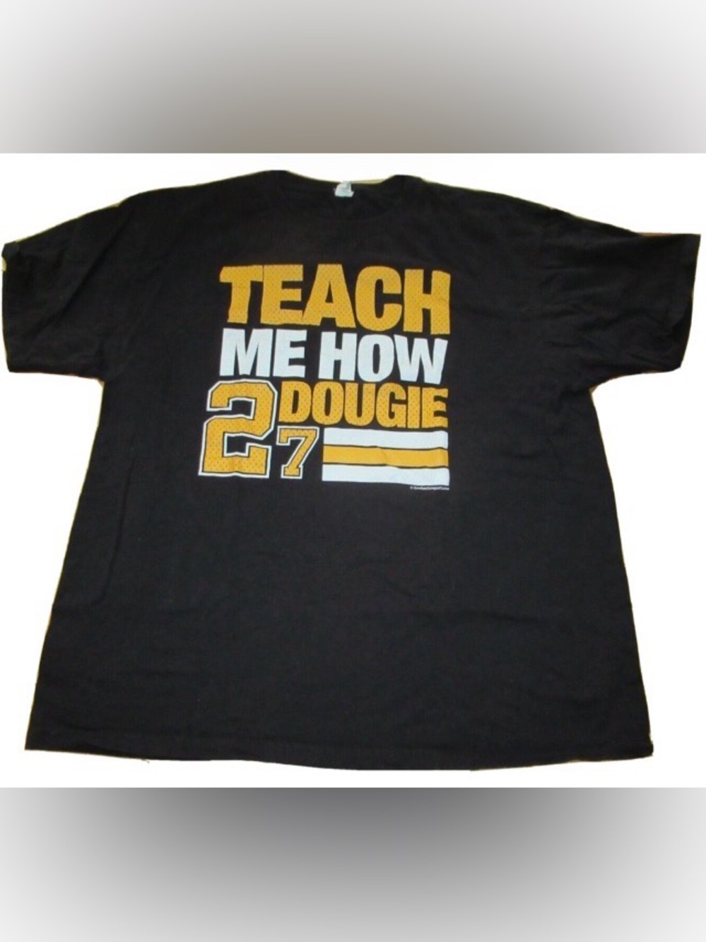 Teach Me How To Dougie 27 NHL Bruins TShirt